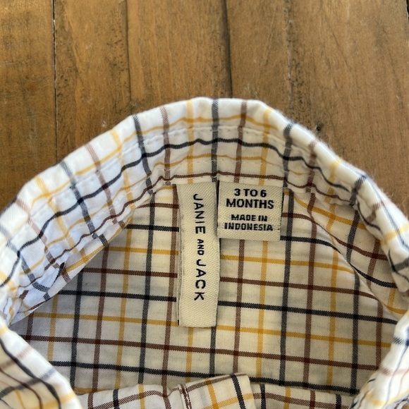 Janie and jack corduroy Suspender and button down set - Picture 8 of 10